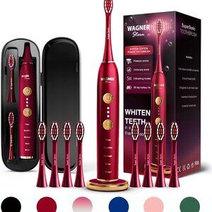 New Whitening Electric Toothbrush with Pressure Sensor. Offers 5 Brushing Modes